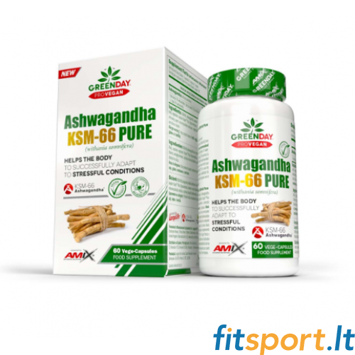 Амикс GreenDay ProVegan Ashwagandha KSM-66 60 капс. 